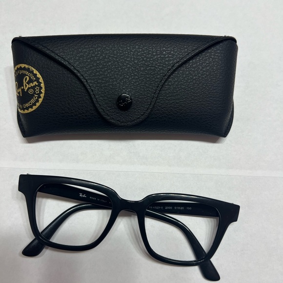 Ray-Ban Other - Ray-Ban Black Used  Eyeglasses with Case.